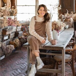 Joe Fresh X Jillian Harris Corduroy Overalls